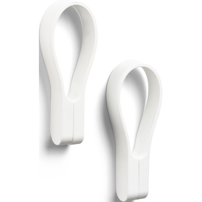 Zone Denmark Висулки за закачане на стена Zone Denmark магнитни бели 2 бр (27925)