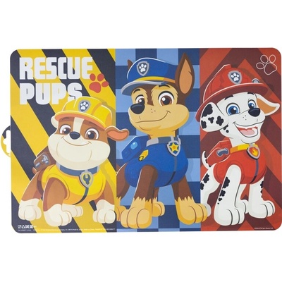 Stor Prostírání Paw Patrol Rescue Pups 43x28 cm