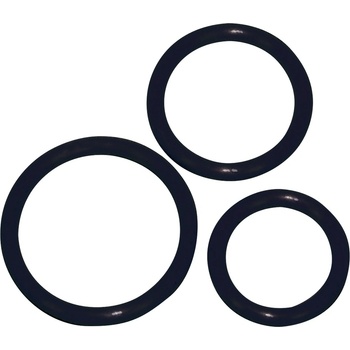Image 1 of You2Toys Cock Ring Trio Black