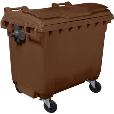 Plastic Gogić plastový kontejner 660 l hnědý