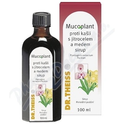 Mucoplant Sirup proti kašľu so skorocelom a medom sir.1 x 100 ml