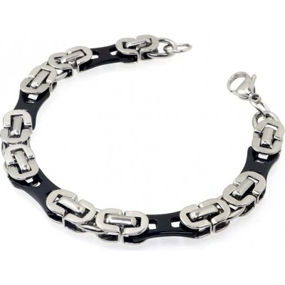 Sam's Artisans náramek Black Steel chirurgická ocel INRM039
