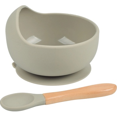 Martoine set silikonová miska Classic + lyžička 350 ml