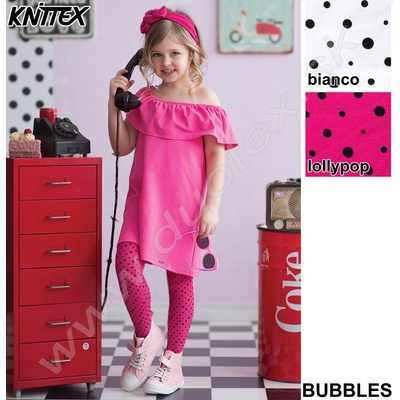 Knittex Pančuchové nohavice Bubbles Bianco