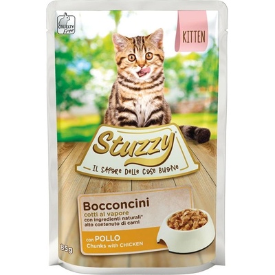 Stuzzy Cat Kitten Chunks парчета пиле в сос 85 г