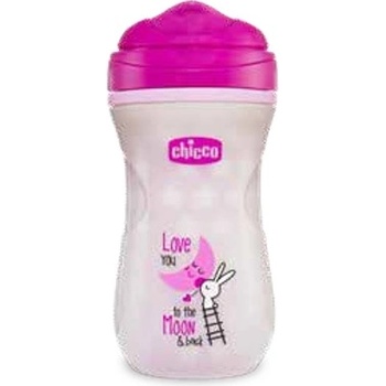 Chicco Светеща чаша Chicco - 266 ml, Момиче (N0425)