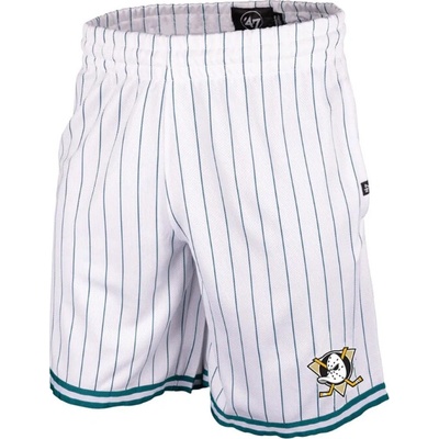47 Brand sportovní kraťasy Anaheim Ducks Pinstriped 47 Grafton shorts bílá