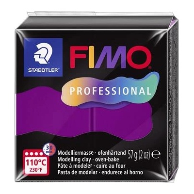 FIMO Глина, 57 g, горима, FIMO "Professional", виолетова 8040-61 (8040-61)