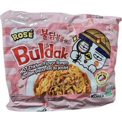 Samyang Buldak Chicken Rose Ramen 5 x 140 g
