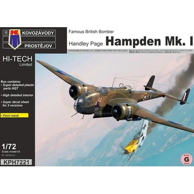 Kovozávody Prostějov Handley Page Hampden Mk.I HI-TECH Limited 1:72
