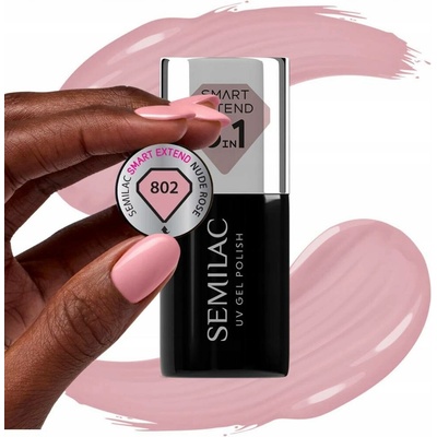 Barevný podklad Semilac 802 Nude Rose 7 ml