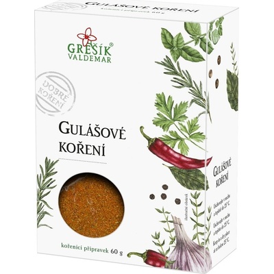 GREŠÍK Dobré koření Gulášové koření 60 g