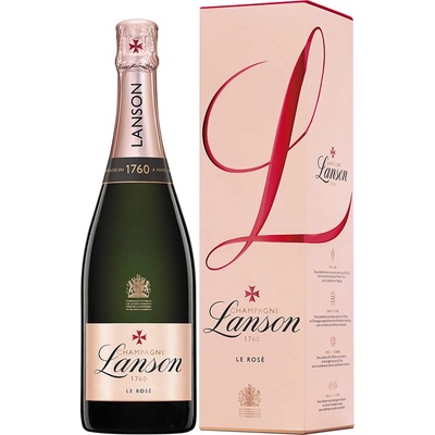 Lanson Le Rosé Label Brut 12,5% 0,75 l (čistá fľaša)