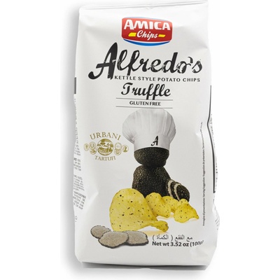 Little Sicily Ručně vyráběné brambůrky s italským černým lanýžem 100 g