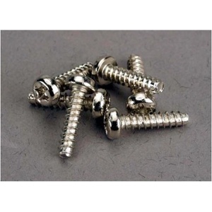 Traxxas кръстата винт 3x12mm полукръгла глава цинк. (6)