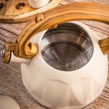 Kinghoff KH-1998 2L електрическа кана от неръждаема стомана с отвор за пълнене с бутон (KH-1998)