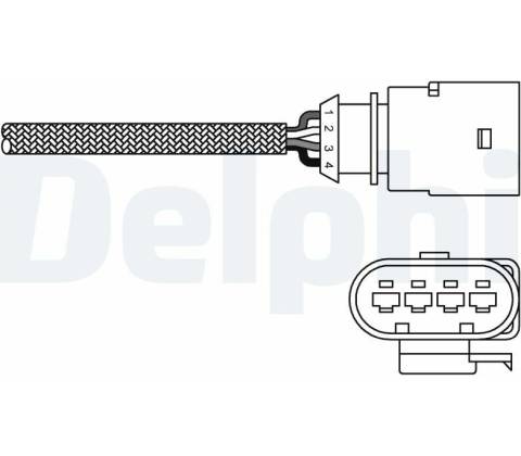 Lambda sonda DELPHI ES20289-12B1 (ES2028912B1)