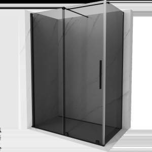 Mexen Velar плъзгаща се душ кабина 150 x 75 см, графит, черна - 871-150-075-41-70 (871-150-075-41-70)