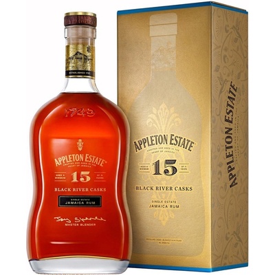 Appleton Estate Black River Casks 15y 43% 0,7 l (holá láhev)