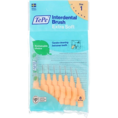 TePe Extra Soft 0, 45 mm Интердентална четка 8 бр