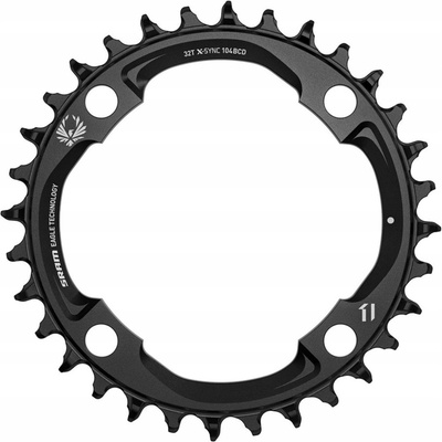 SRAM CRING X-SYNC EAGLE 32T 104 BLK Množ. Uni (11.6218.033.000)