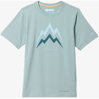 Columbia Tech Trail Utility SS Graphic Crew crushed blue/energetic