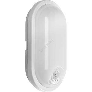Rábalux 77232 - LED външно таванно осветително тяло със сензор HORT2 15W/230V IP65 бяло (RL77232)