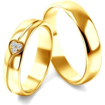 Image 1 of SAVICKI Сватбени халки: злато, кръгли. 4.5 мм