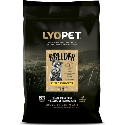 Lyopet Kuře s karotkou 4 kg