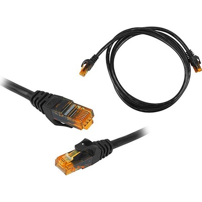 LTC 46665 RJ45 Cat.6E 1,5m černý