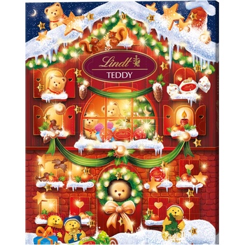 Lindt Adventní kalendář Teddy calendar 170g