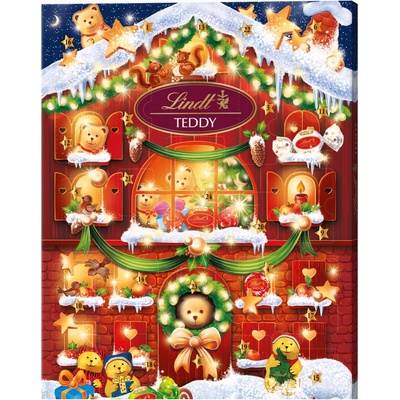 Lindt Adventní kalendář Teddy calendar 170g