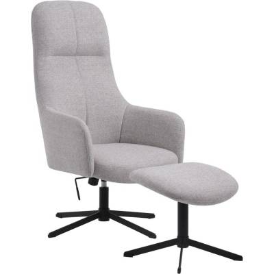 Unique Furniture Светлосиво въртящо се релаксиращо кресло Manning - Unique Furniture (49110003)