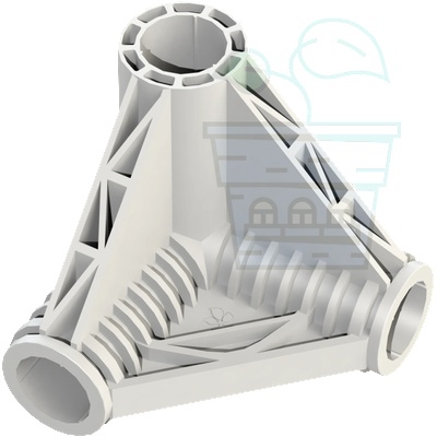 Secret Jardin - Резервен ъглов конектор Y-образен ⌀ 19 мм - 3 оси (610745)