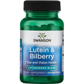 Image 1 of Swanson Lutein and Bilberry 26 mg [120 Гел капсули]