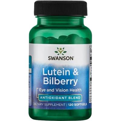 Swanson Lutein and Bilberry 26 mg [120 Гел капсули]