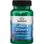 Swanson Lutein and Bilberry 26 mg [120 Гел капсули]