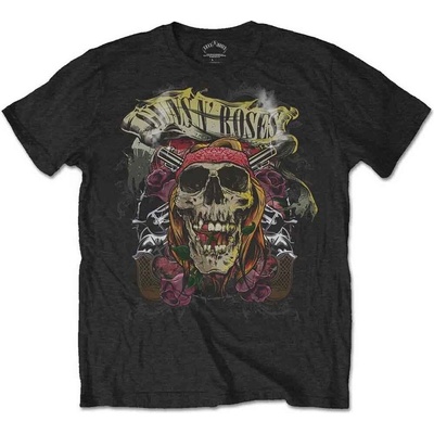 Guns N' Roses Trashy Skull (Back Print) Black L Риза (GNRTS41MB03)