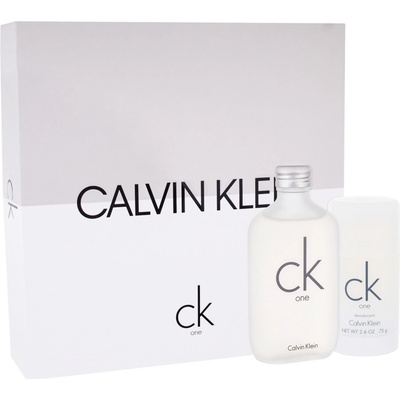 Calvin Klein CK One EDT 100 ml + deostick 75 ml dárková sada