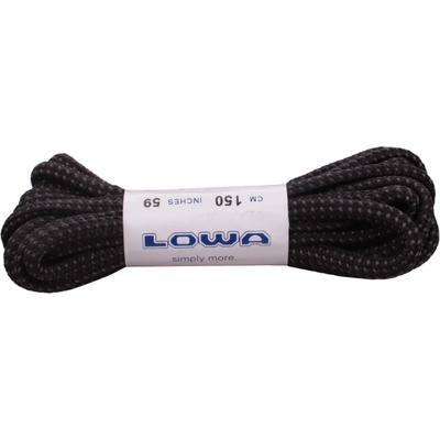 Lowa Връзки за обувки Lowa Schnürsenkel ATC MID Laces - Black - размер 160 cm (209-0109-0112)