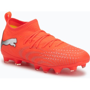 PUMA Детски футболни обувки PUMA Future 9 Match FG/AG Jr glowing red/puma white/puma black/puma silver