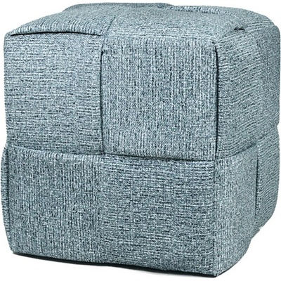 Mondex Taburet WIKI 42,5x42,5x43 cm modrý/šedý
