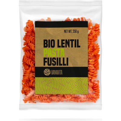 VanaVita BIO Čočkové těstoviny vřetena 250 g