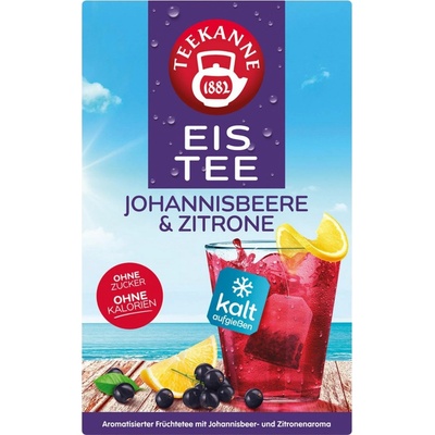 TEEKANNE Ice Tea Currant & Lemon 18 dvoukomorových sáčků