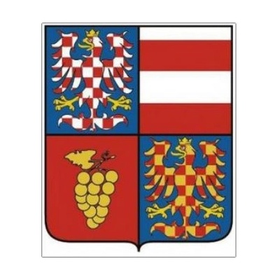 Plastový znak Jihomoravského kraje - tištěný Alerion