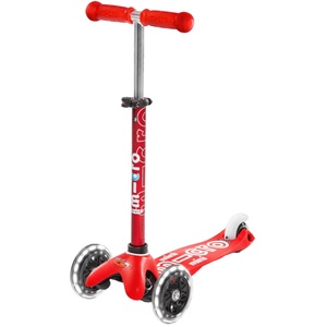 Micro Детска тротинетка Micro - Mini Deluxe LED, Red (MMD052) - baby Тротинетка, скутер