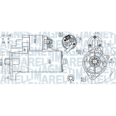 Startér MAGNETI MARELLI 063721187010