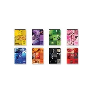 Black and White Тетрадка с телчета Colour Hunter А5 60 листа