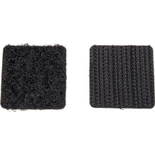 VELCRO Nalepovací příchytky čtvercové 25mm 24ks suchý zip černé VEL-EC60236 - 25.16.5505