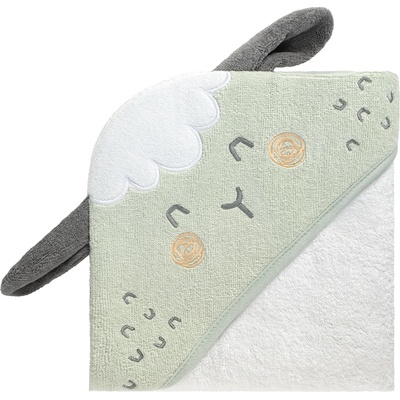 Kikkaboo Хавлия с качулка 90/90см тери Sleepy Sheep (31104010069)